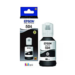 Botella tinta Epson T504 negro