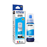 Botella tinta Epson T554 cian