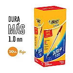Boligrafo Bic cristal rojo x50 1.0