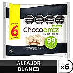 Chocoarroz Gallo blanco 6x22g