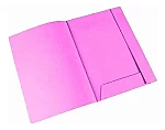 Carpeta presentacion A4 rosa 2 solapas
