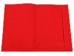 Carpeta presentacion A4 rojo 2 solapas