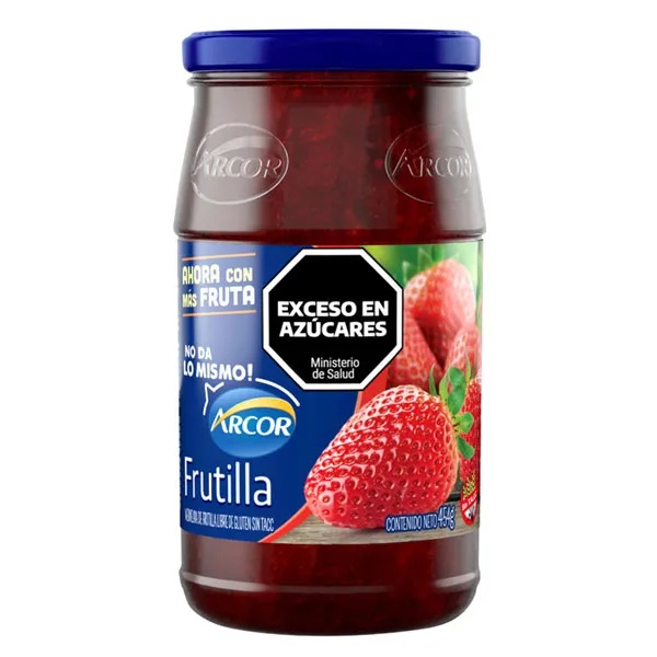 Mermelada Arcor frutilla 454g