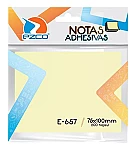 Nota adhesiva Ezco 75x100 amarillo 100 Hjs